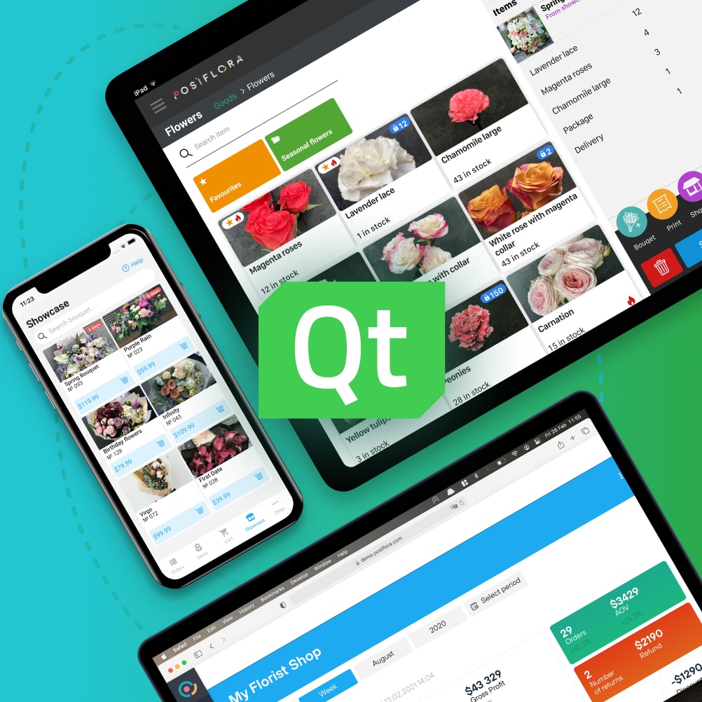 Tasks we solve with Qt