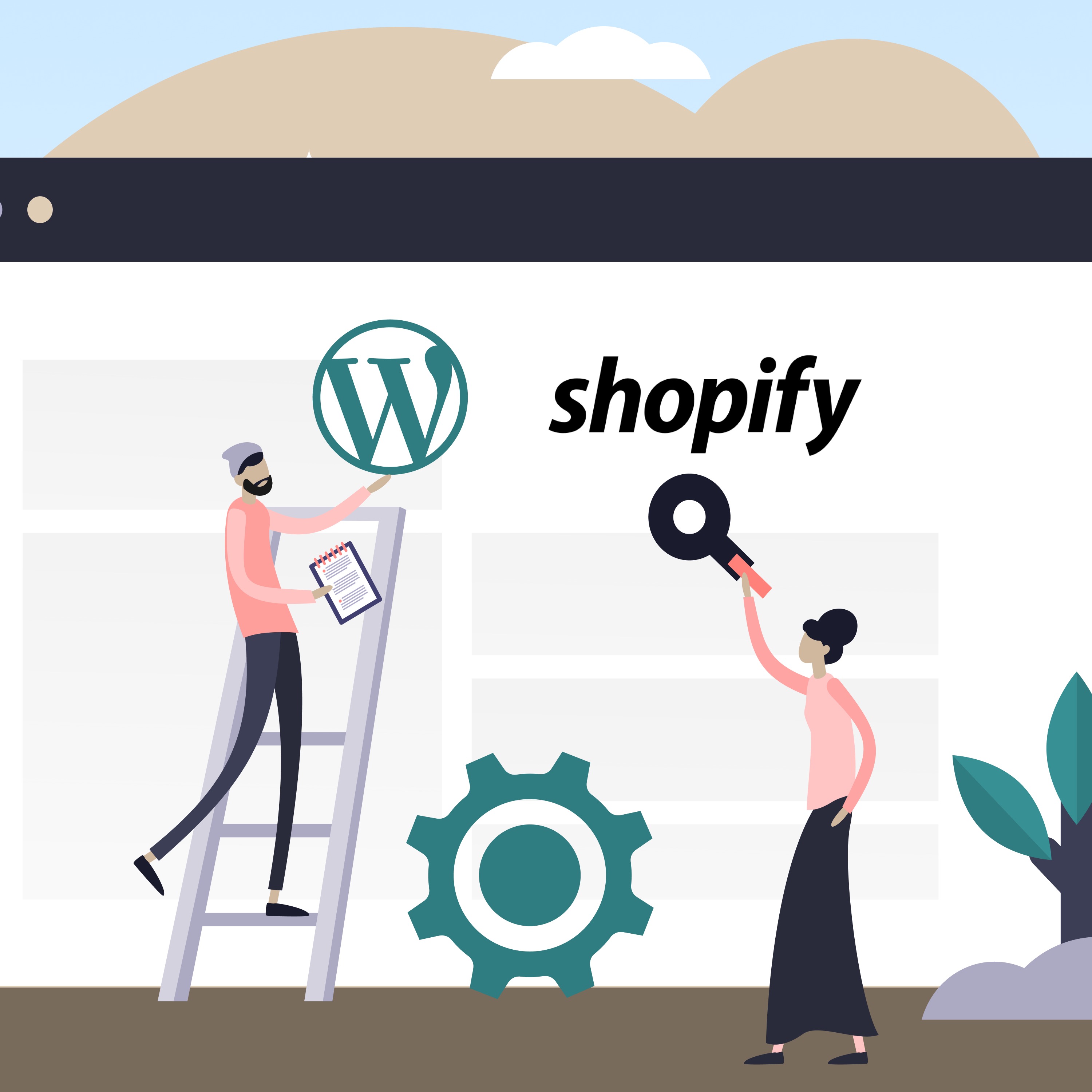 Shopify vs WordPress: что выбрать для интернет-магазина